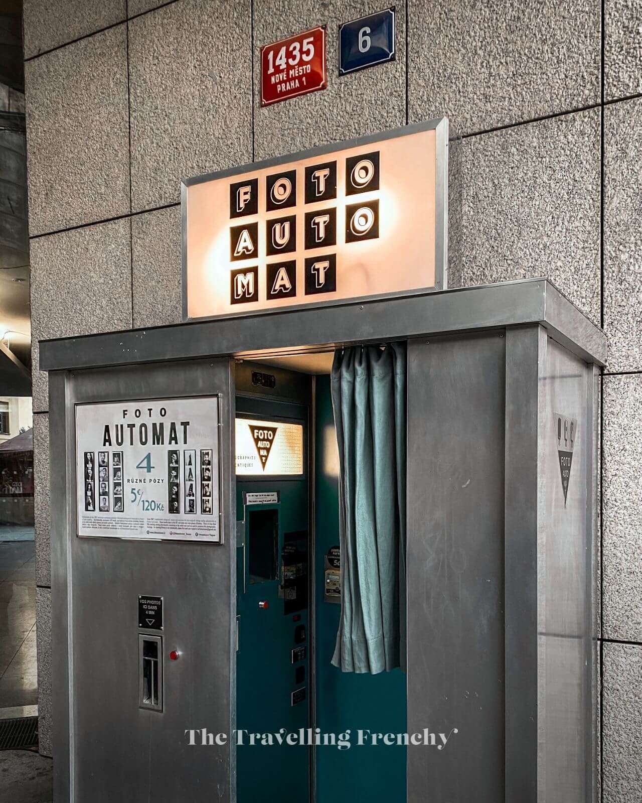 Fotoautomat in Prague