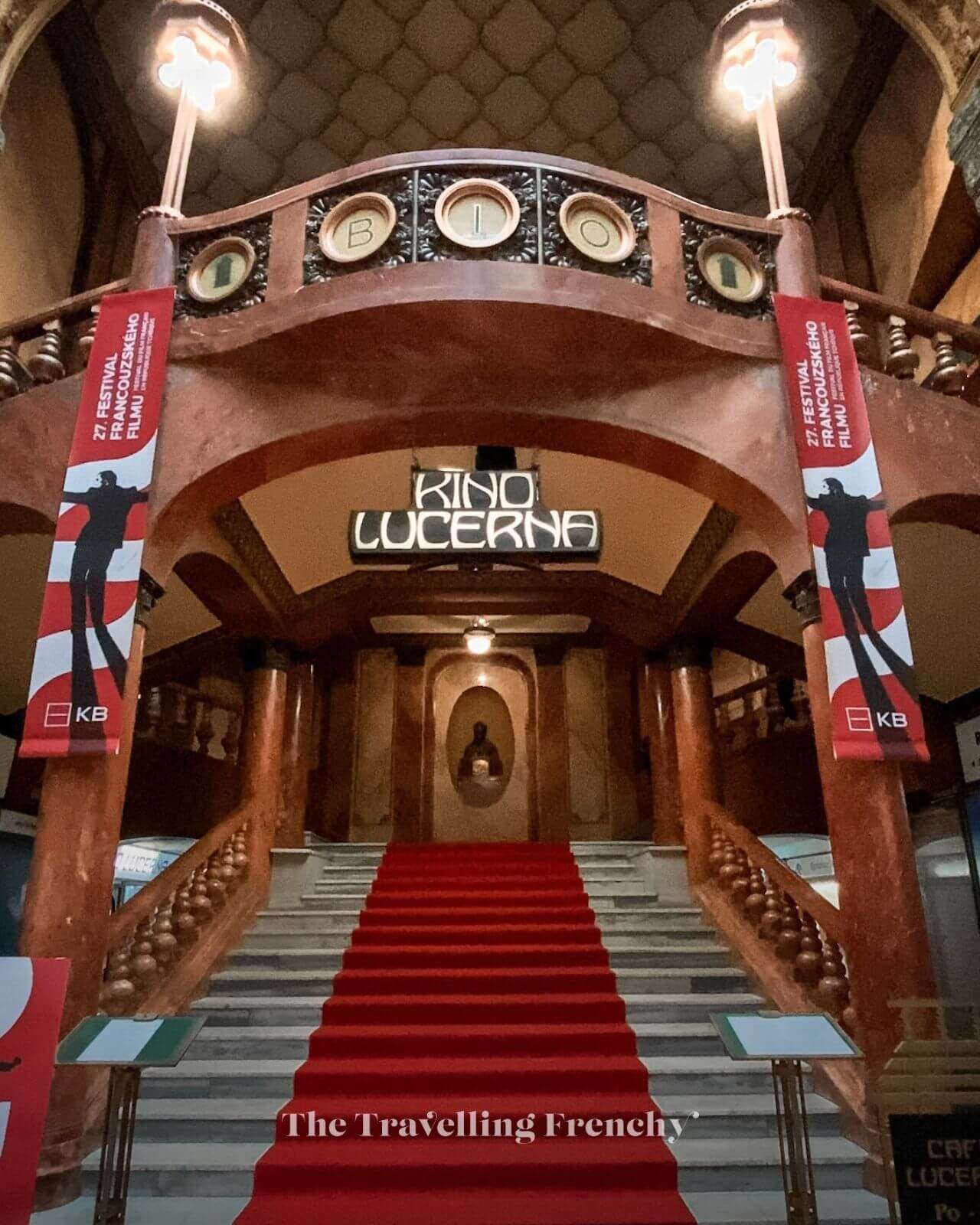 Kino Lucerna inside the Pasáž