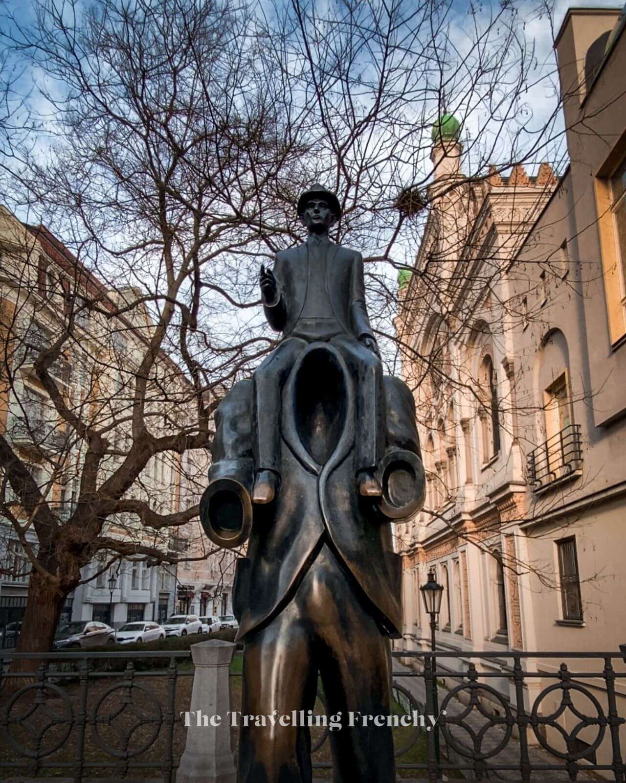 Statue of Franz Kafka, Prague