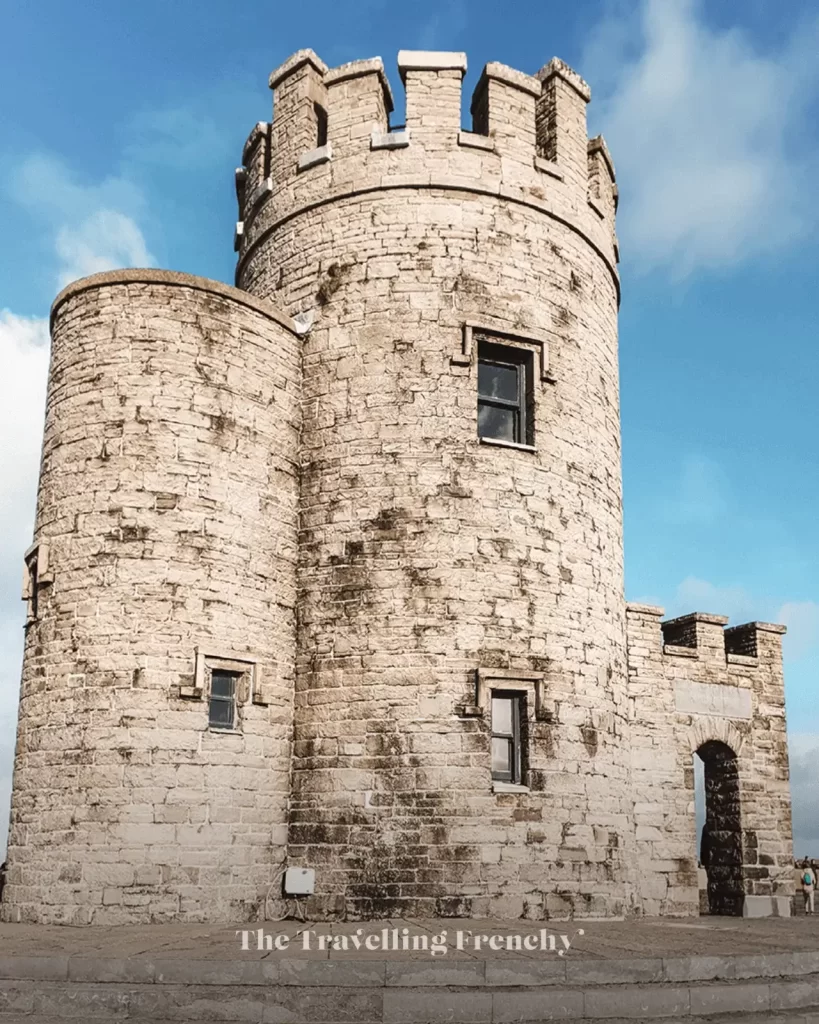 The O’Brien’s Tower at the Cliffs of Moher, Ireland