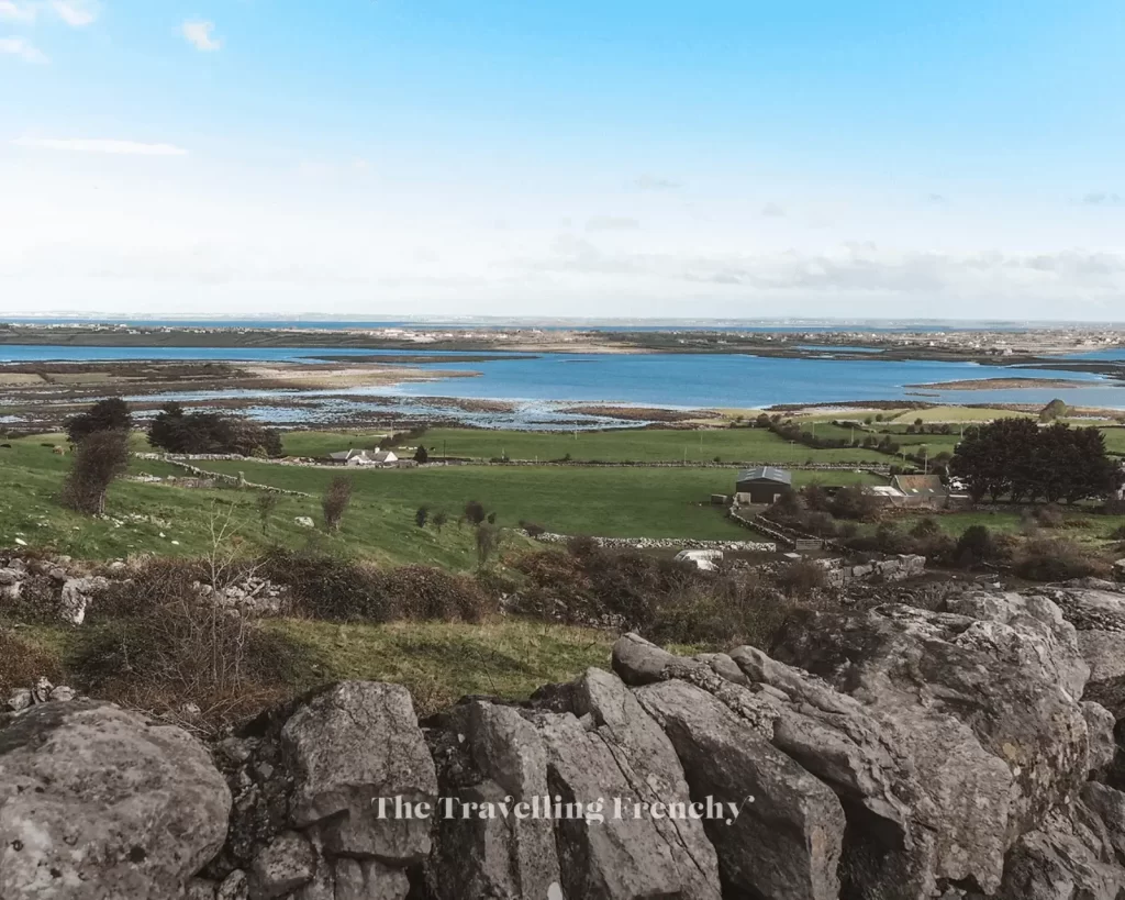 View along the coastal path in Ireland