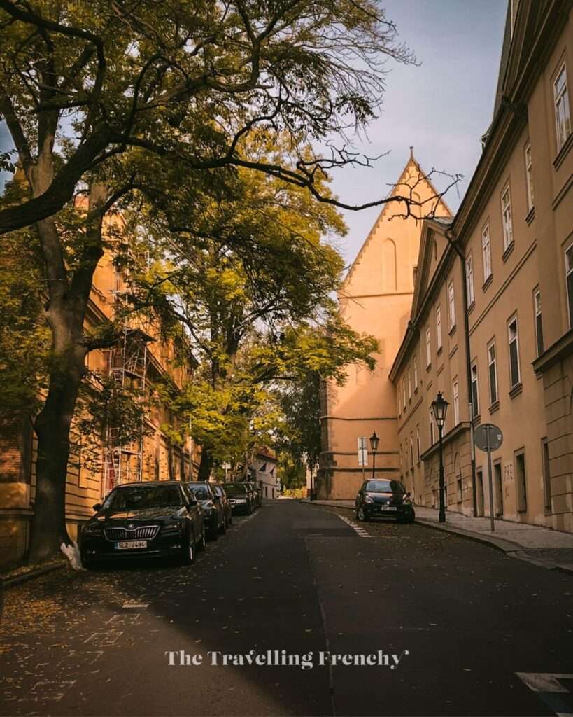 Apolinářská street, Prague