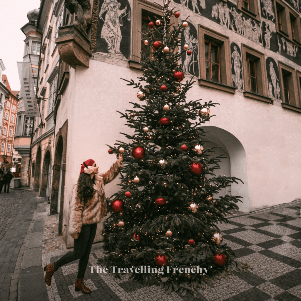 Prague's Old Town Square during Christmas