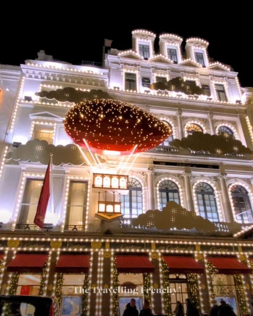 Bond Street Christmas decorations London