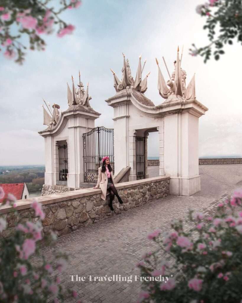 Bratislava Castle's entrance gate