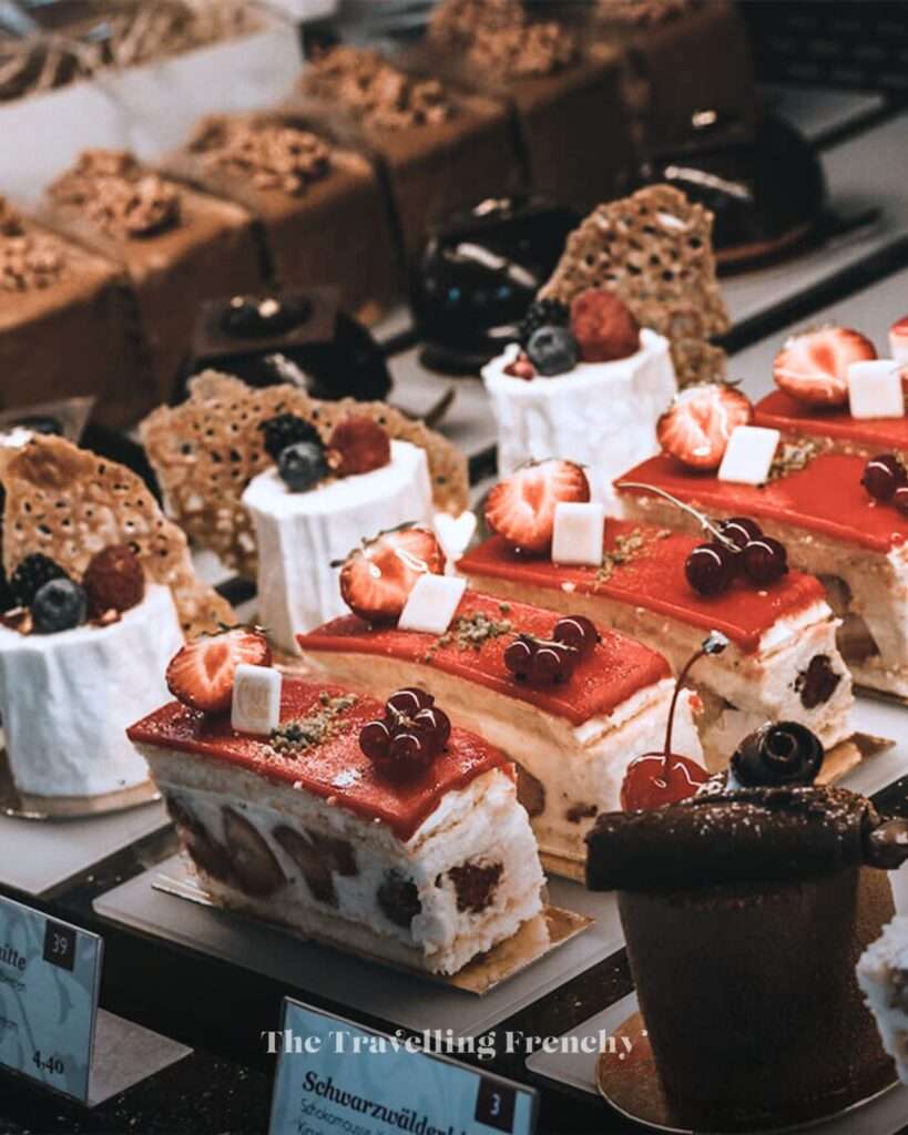 Cakes at Café Central in Vienna