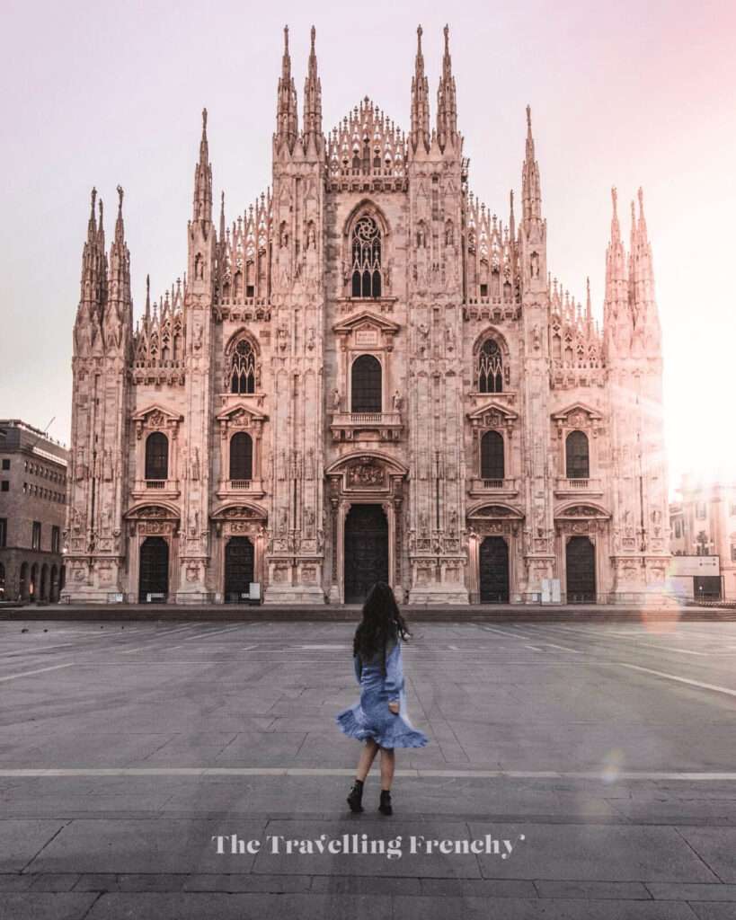 Duomo of Milan at sunrise