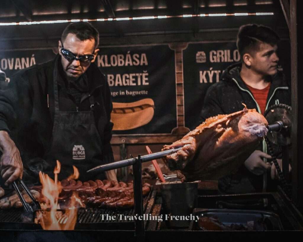 Food at the Prague Christmas markets