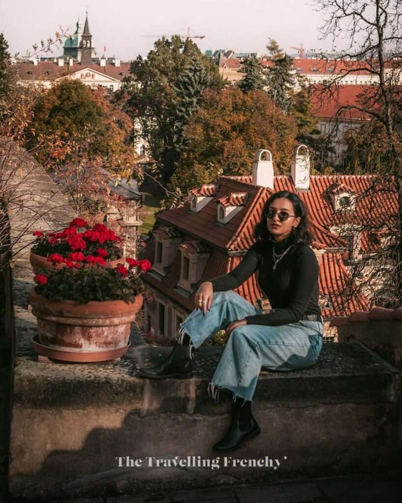 Gardens below Prague Castle