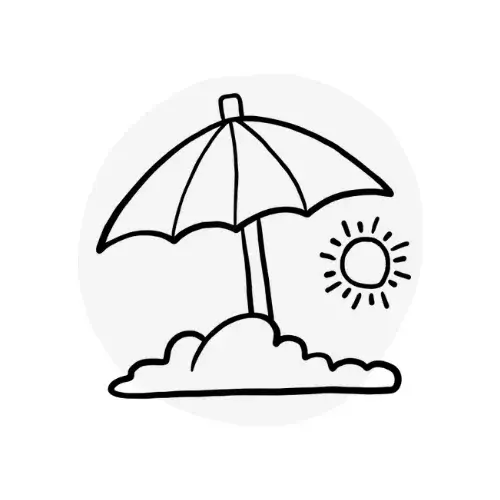 Icon - Beach Umbrella