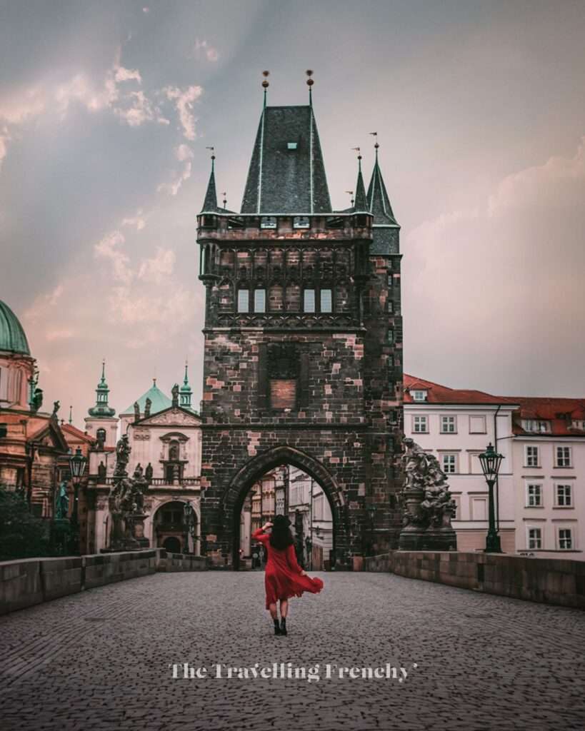 On the Charles Bridge Prague