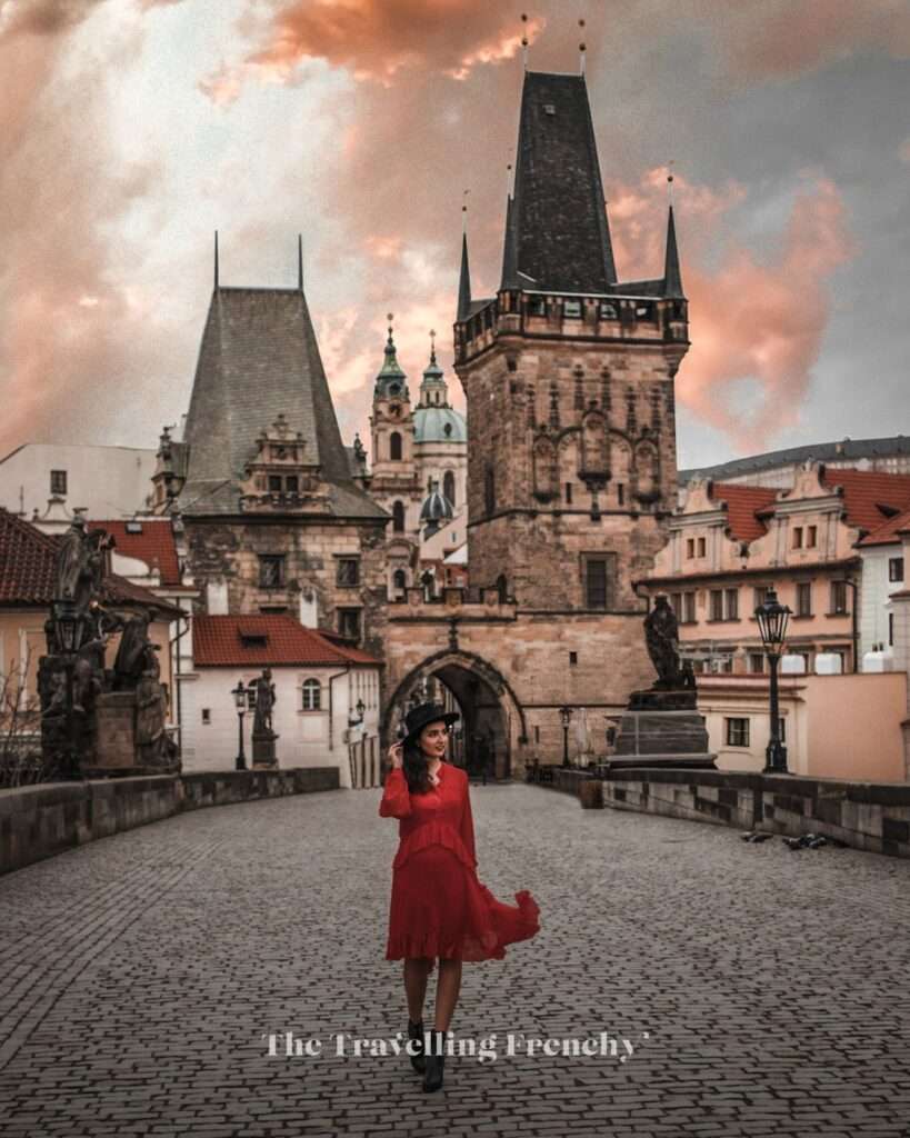 On the Charles Bridge Prague