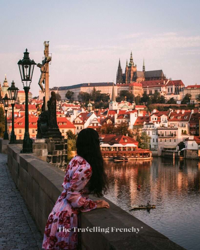 On the Charles Bridge Prague