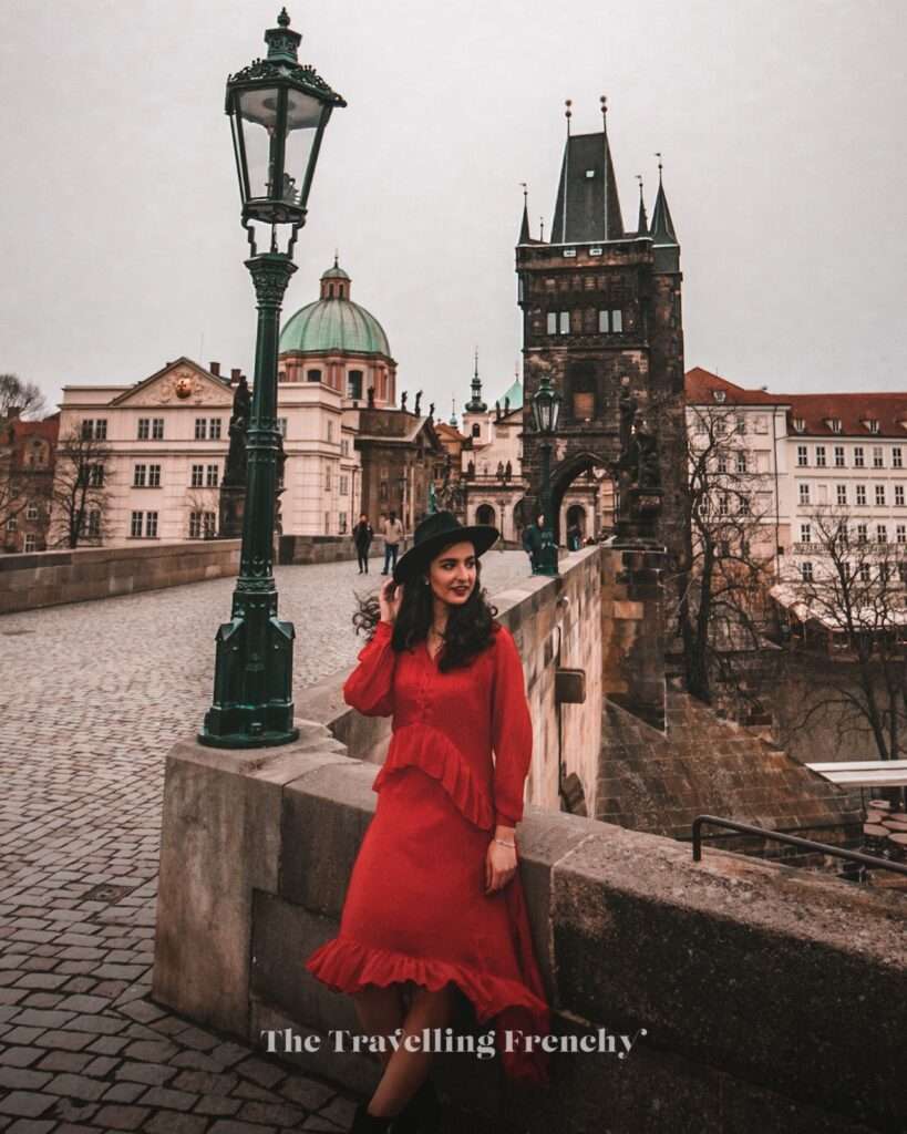On the Charles Bridge Prague