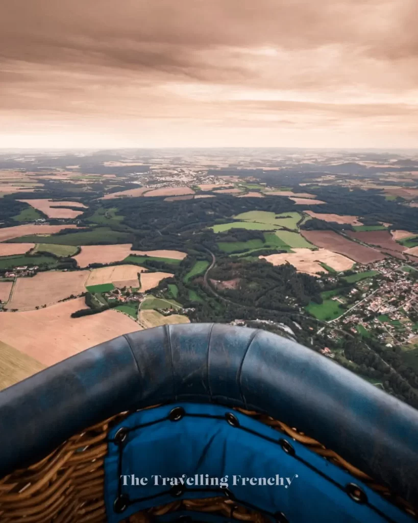 View from Prague Hot Air Balloon