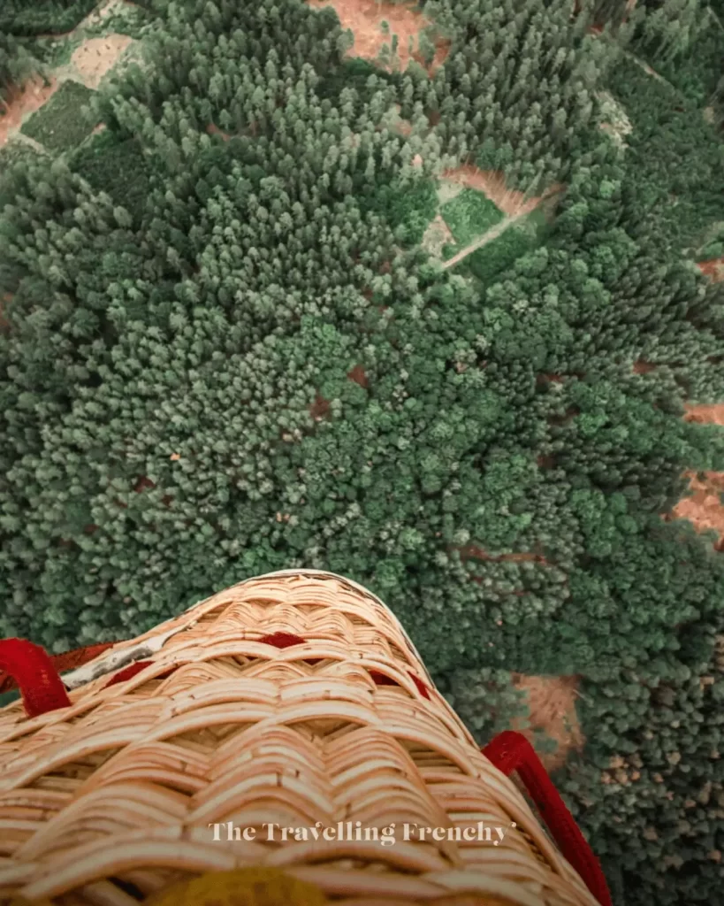 View from Prague Hot Air Balloon