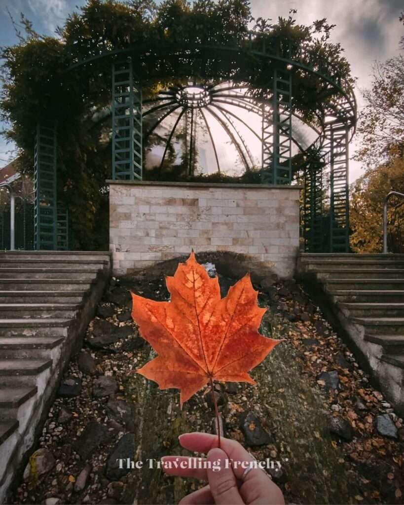 Rajská Zahrada Prague during Fall