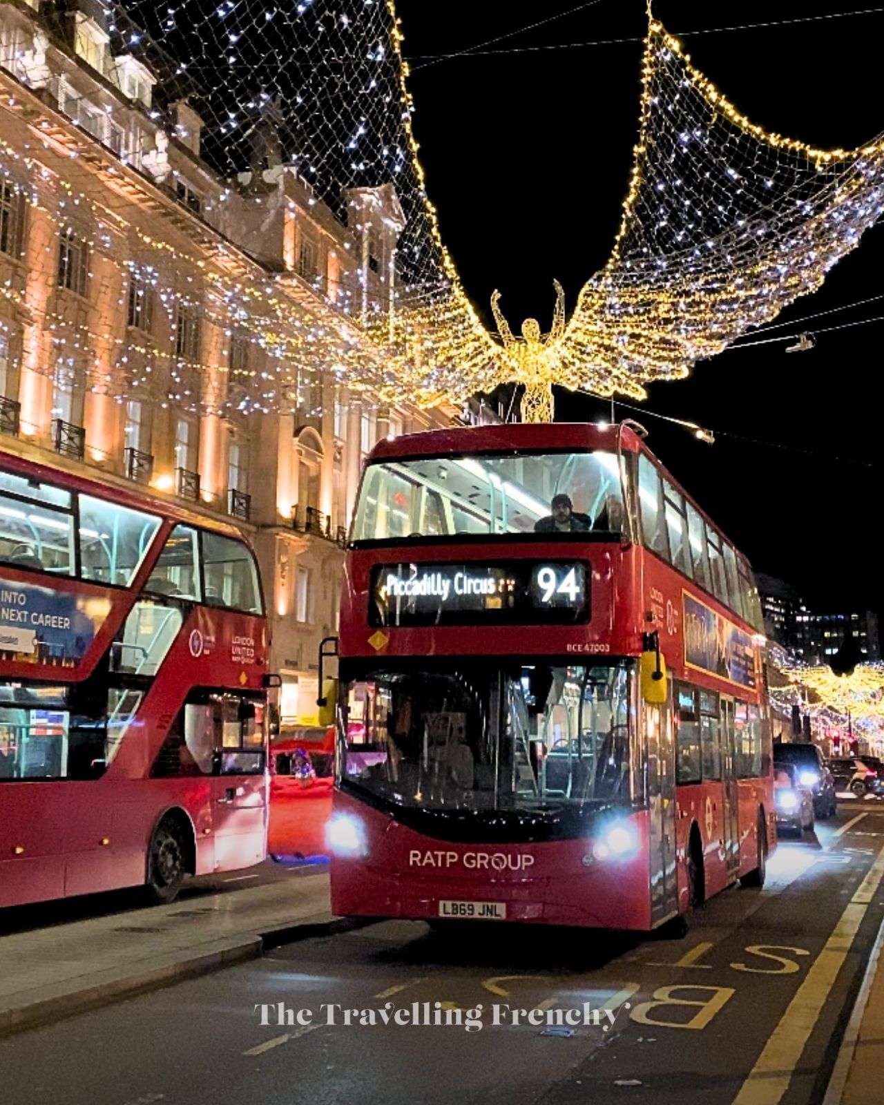 Regent Street Christmas decorations London