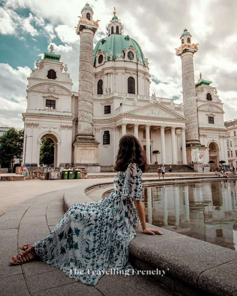 St Charles’s Cathedral (Karlskirche) in Vienna