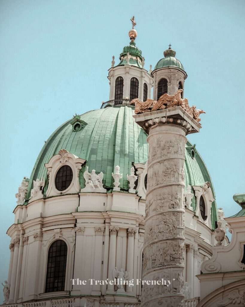 St Charles’s Cathedral (Karlskirche) in Vienna