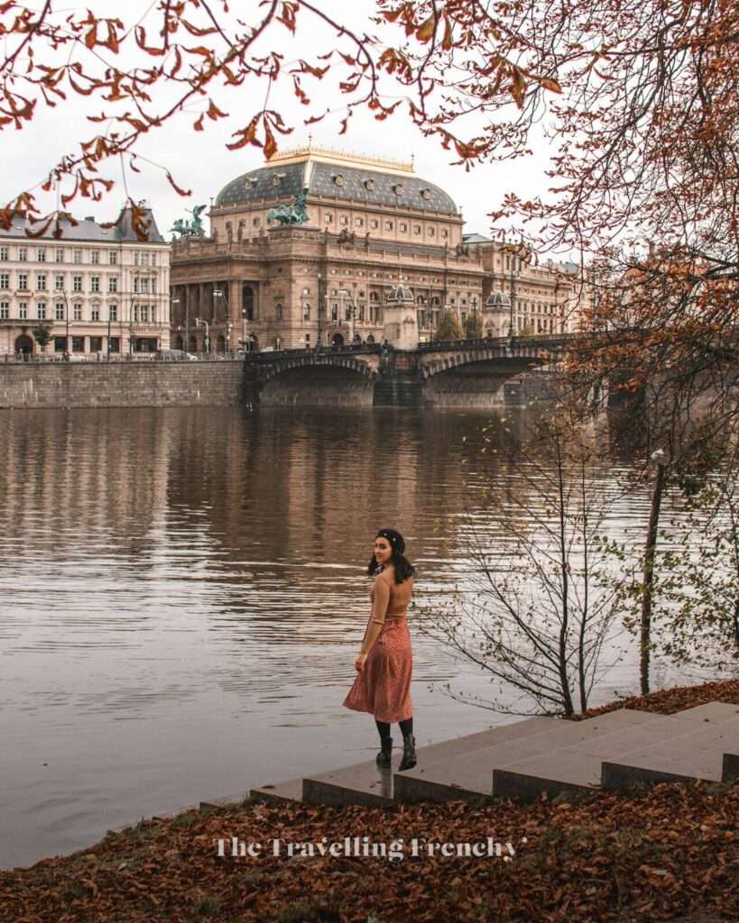 Střelecký Island Prague Fall