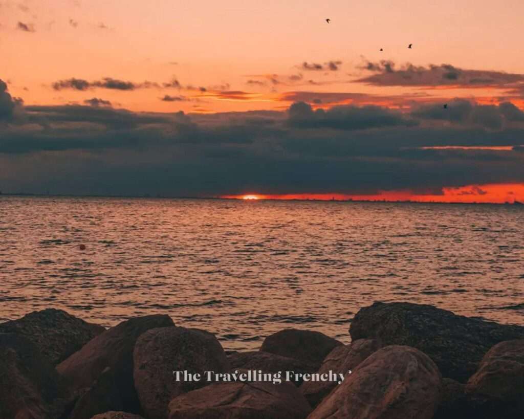 Sunset in Västra Hamnen, Malmo