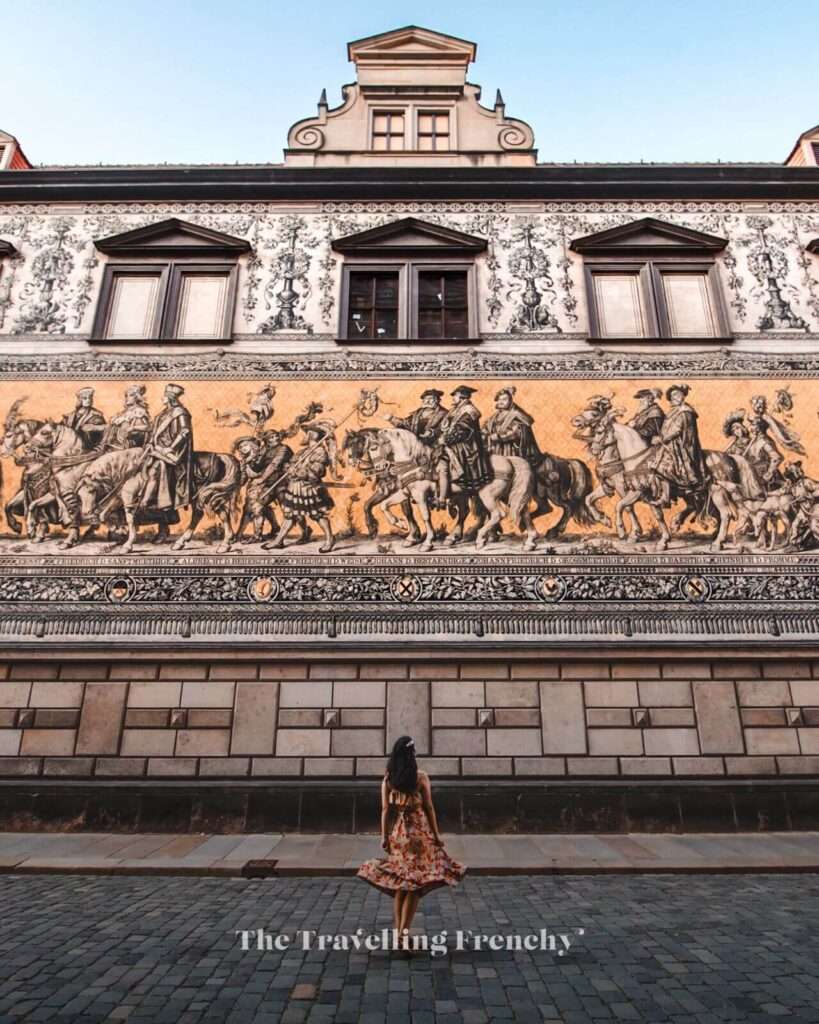 The Fürstenzug in Dresden