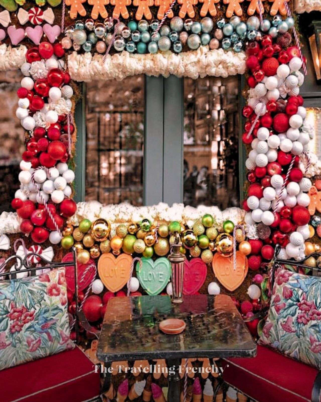 The Ivy Christmas decorations London