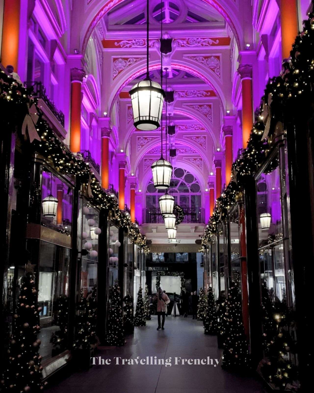 The Royal Arcade in London Christmas