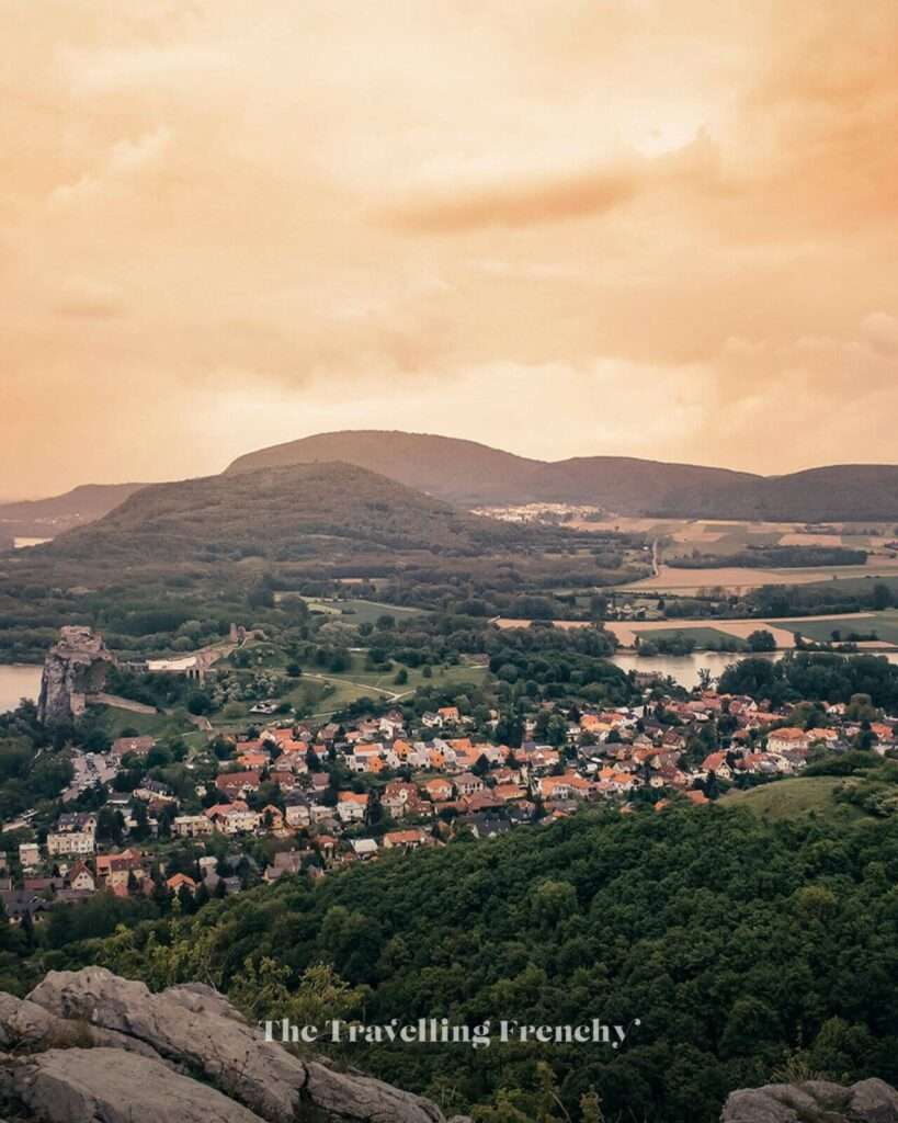 The view from Devín Castle