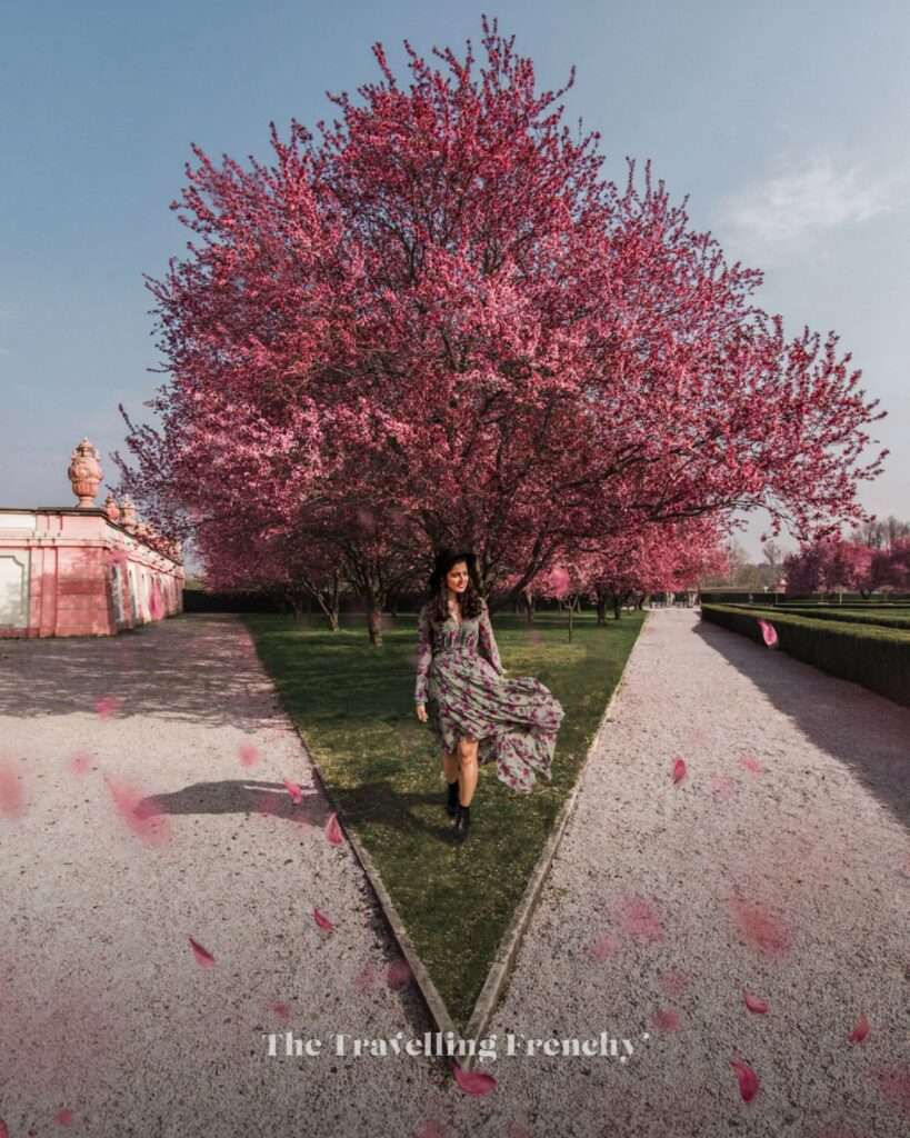 Troja Castle in Prague during Spring