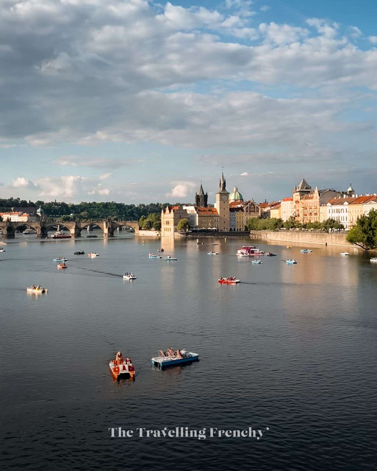View from Legion Bridge, Prague