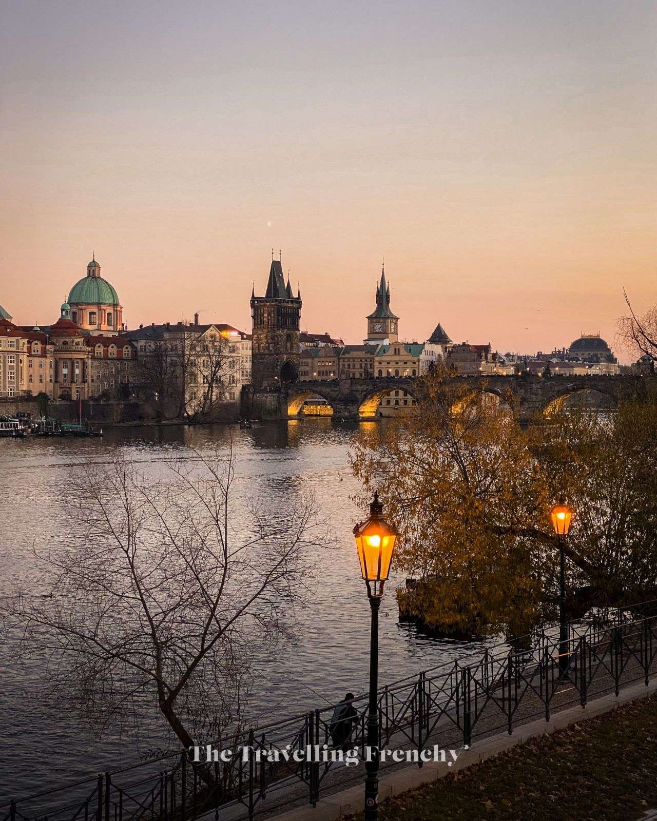 View from Mánes Bridge Prague