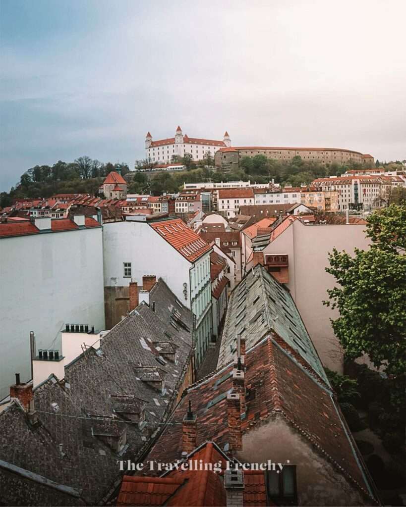 View from Michael’s Gate Tower, Bratislava