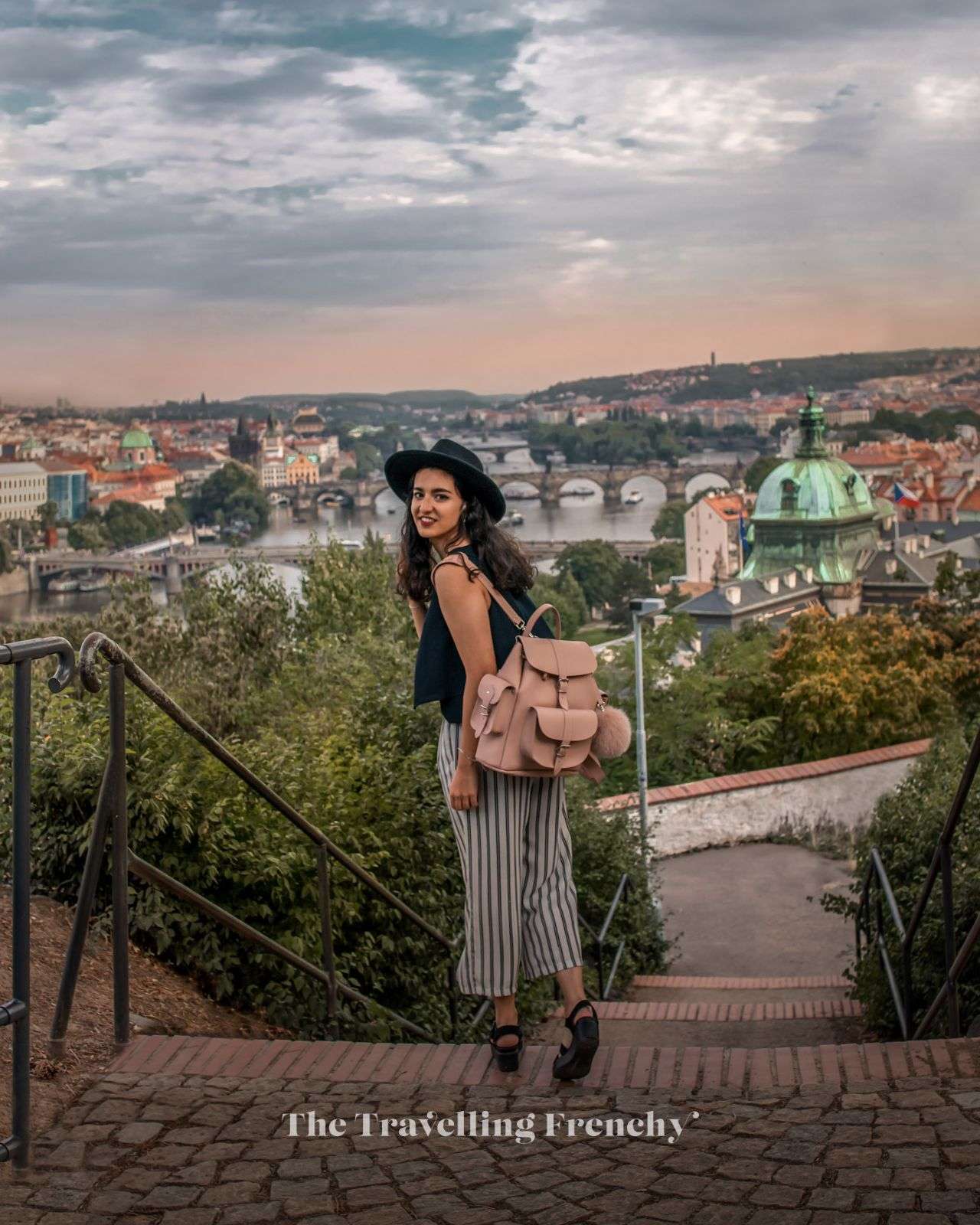 View from Pavillon Hanavský, Prague