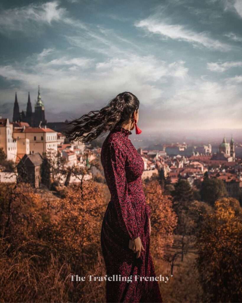 View from Petřín Hill, Prague