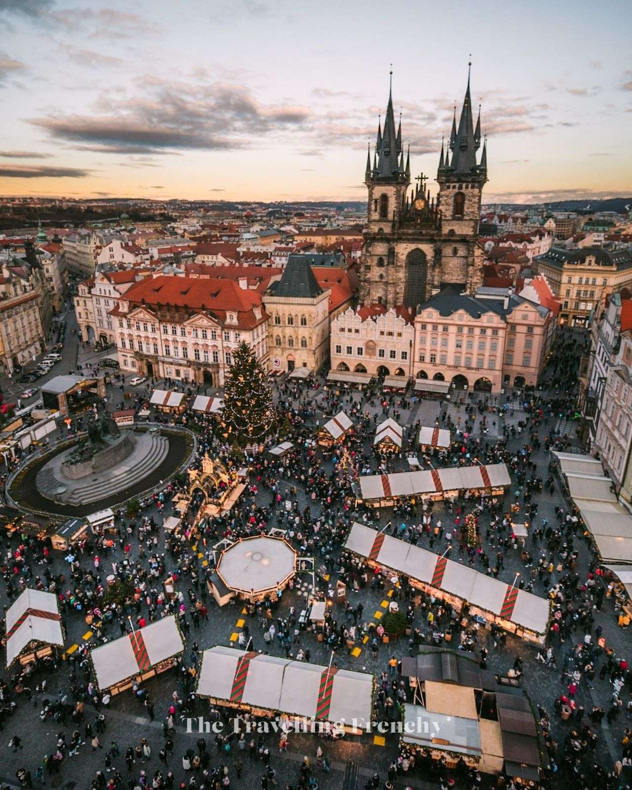 View from Prague's Old Town Hall Tower