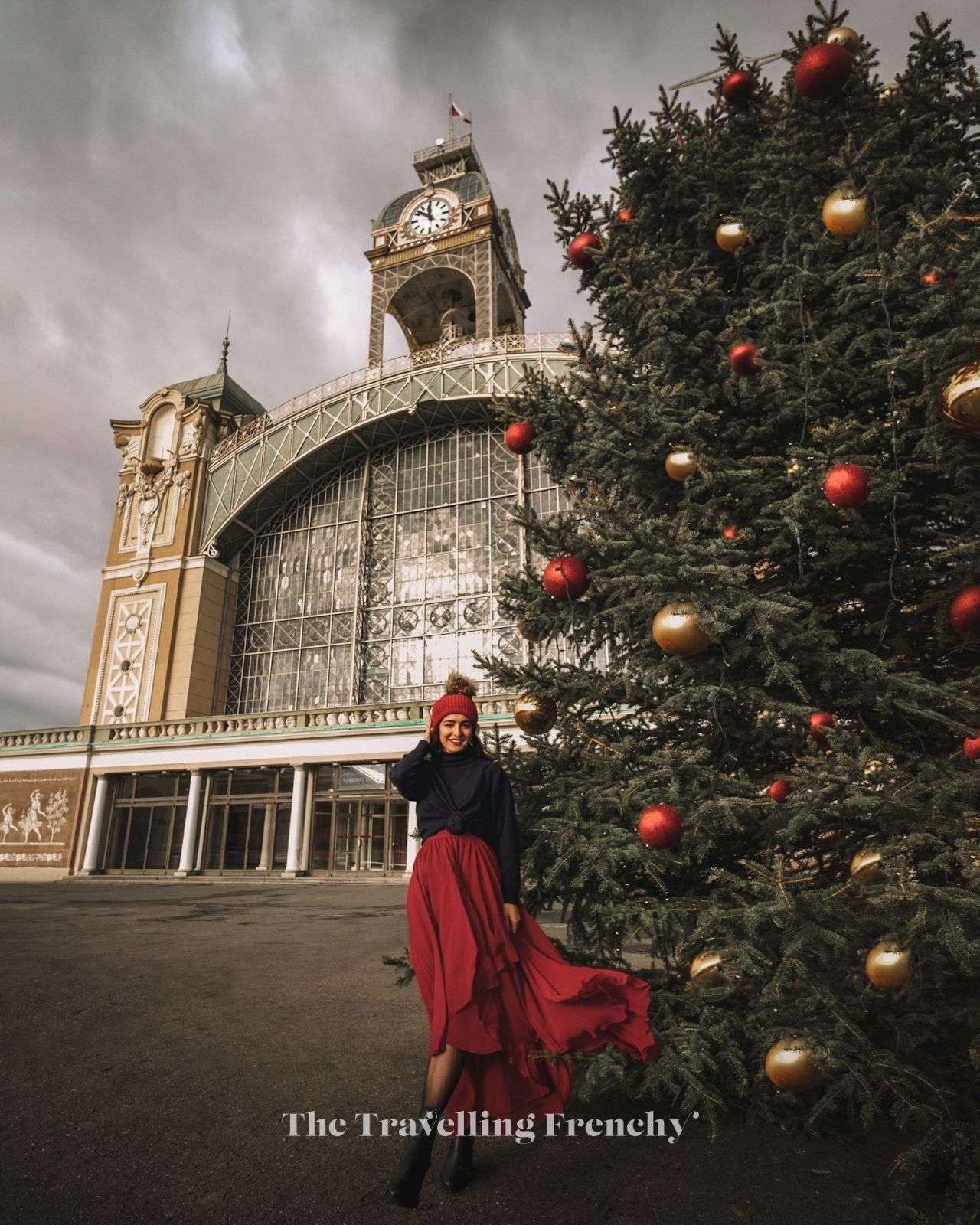 Výstaviště during Christmas