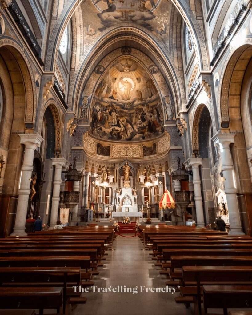 Basilica of the Sacred Heart of Jesus in Gijon, Spain