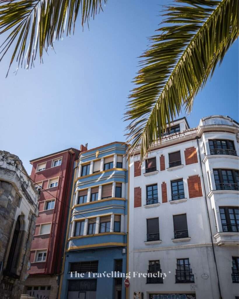 Cimavilla neighborhood in Gijon, Spain